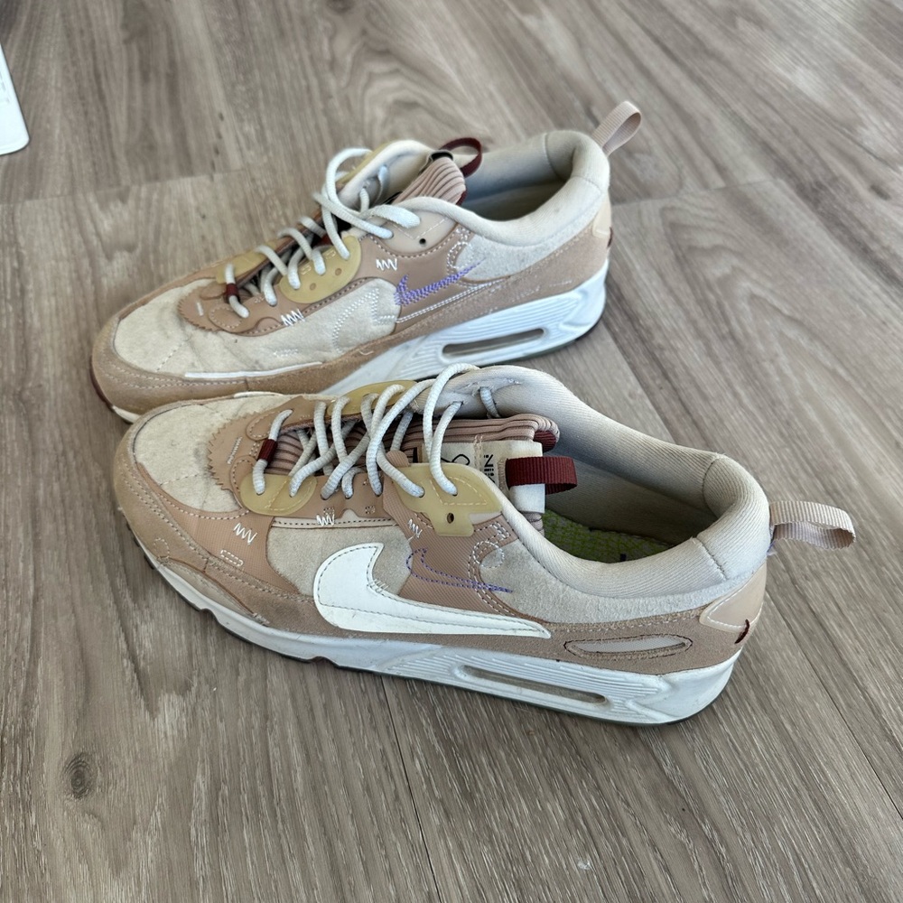 Serena Williams Design Crew x Nike Wmns Air Max 90 Futura 'Hemp' - Picture 2 of 4
